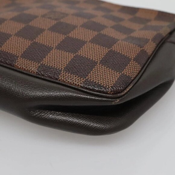 LOUIS VUITTON Damier Ebene Trousse Makeup Pouch - Picture 10 of 15